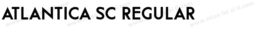 Atlantica SC Regular字体转换